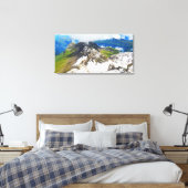 Toile Sentiers dans les Alpes suisses (Insitu(Chambre))