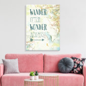 Toile Sentiments de la carte (Insitu(Salon))