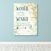 Toile Sentiments de la carte (Insitu (Plancher de Bois))