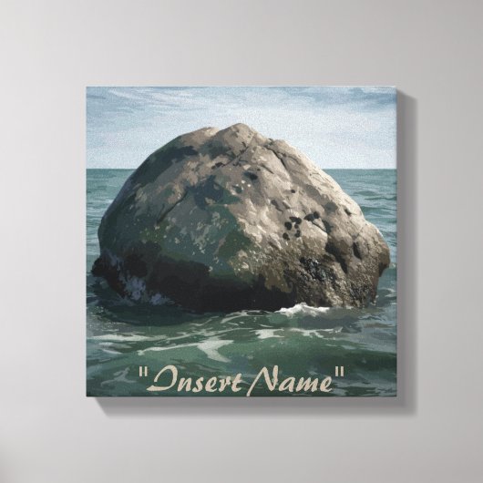 Toile Sentinelle de l'océan (Recto)