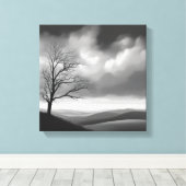 Toile Sentinelle silencieuse (Insitu (Plancher de Bois))