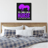 Toile Sentir comme un cheval n'est pas un problème (Insitu(Chambre))