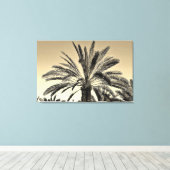 Toile Sepia Date Trees (Insitu (Plancher de Bois))