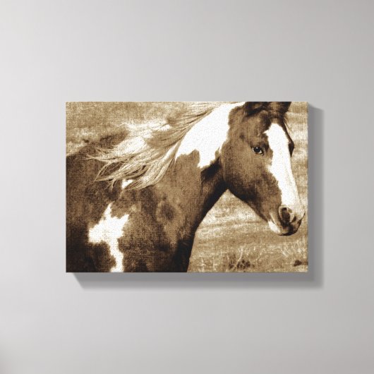 Toile Sepia Flashy Mare (Recto)