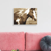 Toile Sepia Flashy Mare (Insitu(Salon))