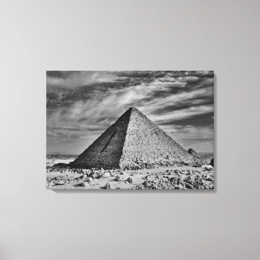 Toile Sepia Pyramid (Recto)