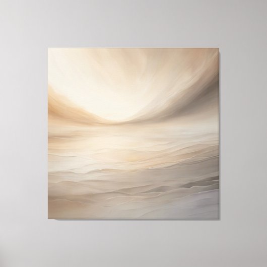 Toile Sepia Serenity : Tons Tranquilles (Recto)