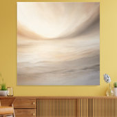 Toile Sepia Serenity : Tons Tranquilles (Insitu(Salon))