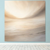 Toile Sepia Serenity : Tons Tranquilles (Insitu (Plancher de Bois))