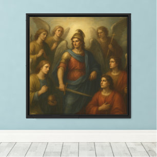 Toile Sept Anges