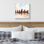 Toile sept chevaux (Insitu(Chambre))