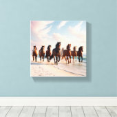 Toile sept chevaux (Insitu (Plancher de Bois))