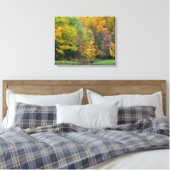 Toile Sept Sources Pont de la Cascade II Paysage d'autom (Insitu(Chambre))