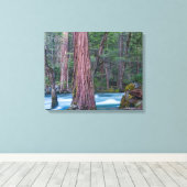 Toile Sequoias & Merced River Yosemite National Park, CA (Insitu (Plancher de Bois))