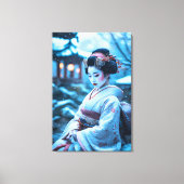Toile Sérénade dans la neige (Recto)