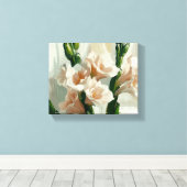 Toile Serene Gladiolus Blooms (Insitu (Plancher de Bois))