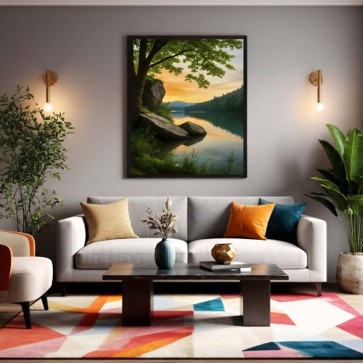 Toile Serene Horizon