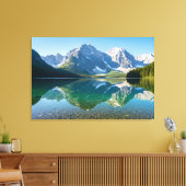 Toile Serene Mountain Lake Reflection (Insitu(Salon))