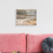 Toile Serene Steam : Une scène paisible de Yellowstone (Insitu(Salon))