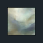 Toile Serene Teal Blue Abstract Waves Ethereal Landscape<br><div class="desc">Immerse yourself in tranquil serenity with this ethereal abstract piece. Gentle waves of teal, deep navy, soft mint, and warm beige blend seamlessly into misty, flowing layers that suggest distant horizons and peaceful skies. The subtle rippled texture adds depth and motion, creating a calming, meditative atmosphere ideal for modern minimalist...</div>