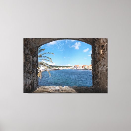 Toile Sérénité à Curaçao (Recto)
