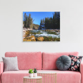 Toile Sérénité au 5e pont - rivière Athabasca (Insitu(Salon))