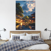 Toile Sérénité au crépuscule (Insitu(Chambre))