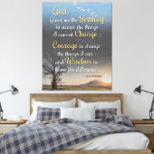 Toile Sérénité, Courage et Sagesse (Insitu(Chambre))