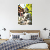 Toile Sérénité dans la pierre (Insitu(Chambre))