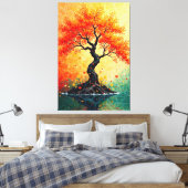 Toile Sérénité d'automne (Insitu(Chambre))