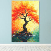 Toile Sérénité d'automne (Insitu (Plancher de Bois))