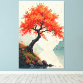 Toile Sérénité d'automne (Insitu (Plancher de Bois))