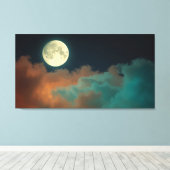 Toile Sérénité de la Lune (Insitu (Plancher de Bois))
