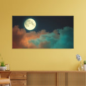 Toile Sérénité de la Lune (Insitu(Salon))