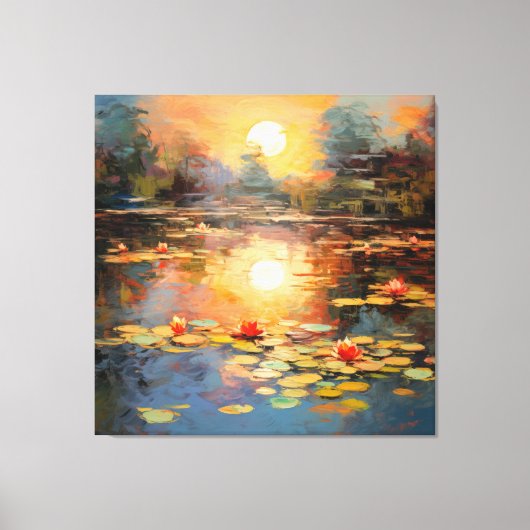 Toile Sérénité de Monet (Recto)