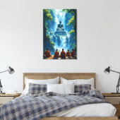 Toile Sérénité des Cinq Moines (Insitu(Chambre))