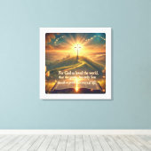 Toile Sérénité divine : Le Prince de la Paix Description (Insitu (Plancher de Bois))