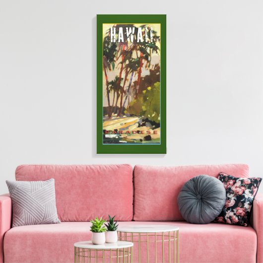 Toile Sérénité insulaire (Insitu(Salon))