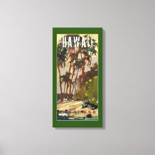 Toile Sérénité insulaire (Recto)