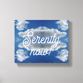 Toile Sérénité maintenant ! (Recto)