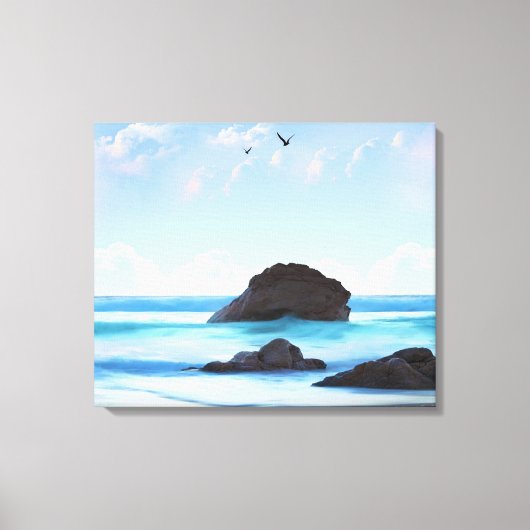 Toile Sérénité...paisible et belle (Recto)