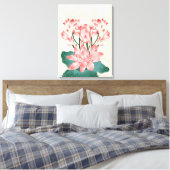 Toile Sérénité rose (Insitu(Chambre))