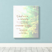 Toile Serenity Prayer (Insitu (Plancher de Bois))