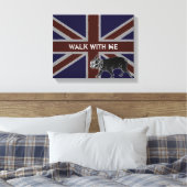 Toile Série Britannia : Francois le taureau français (Insitu(Chambre))