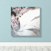 Toile Série de fleurs II- Phaius (Insitu (Plancher de Bois))