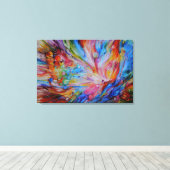 Toile Série d'histoires de création "First Garden" (Insitu (Plancher de Bois))