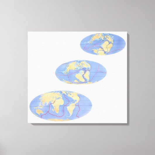 Toile Série d'illustrations de la Terre (Recto)