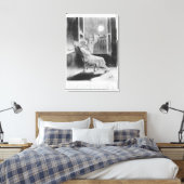 Toile Série "Les Bas-Bleus", O Moon (Insitu(Chambre))