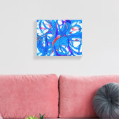 Toile series blue emotions - abstract 977 (Insitu(Salon))