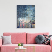Toile Serment du roi, la reine (Insitu(Salon))